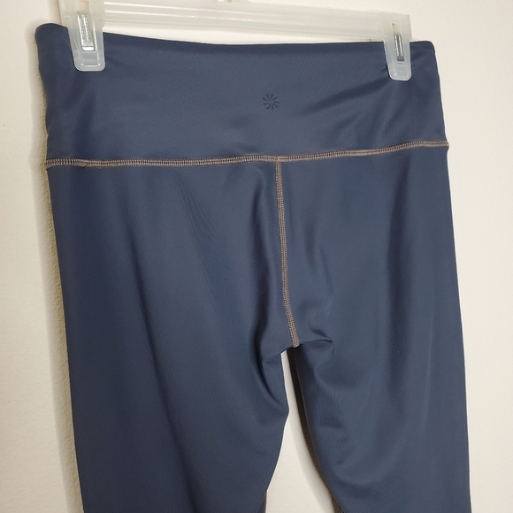 Athleta Gray High Rise Shine Chaturanga Tight Leggings - Picture 5 of 9